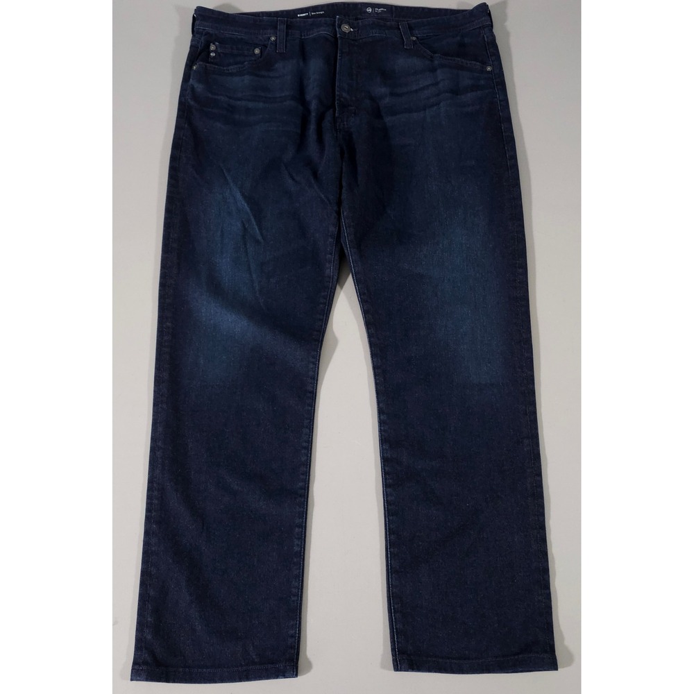 AG Everett Slim Straight Jeans Mens 40x32 Dark Blue Denim Pants